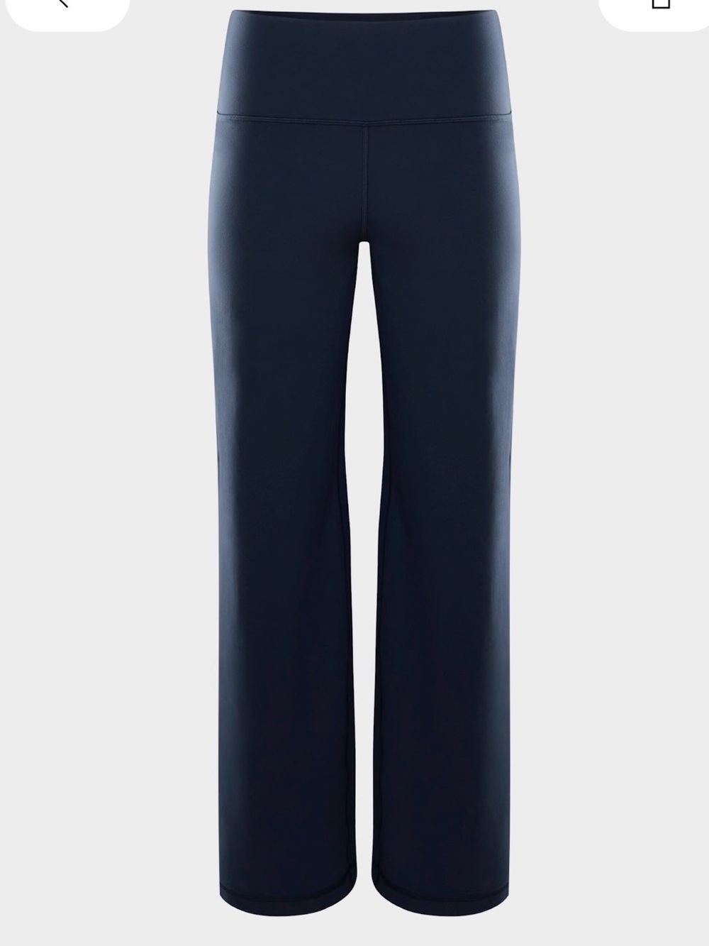 Aritzia Butter Asana Pants in Blue.